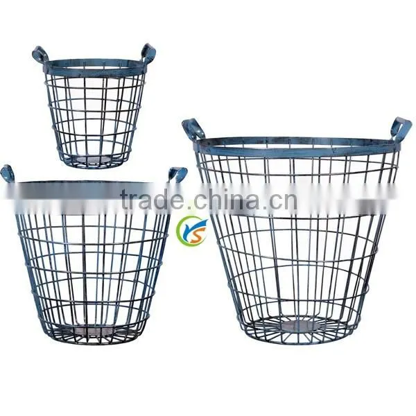 3-Piece Set Wire Storage Baskets