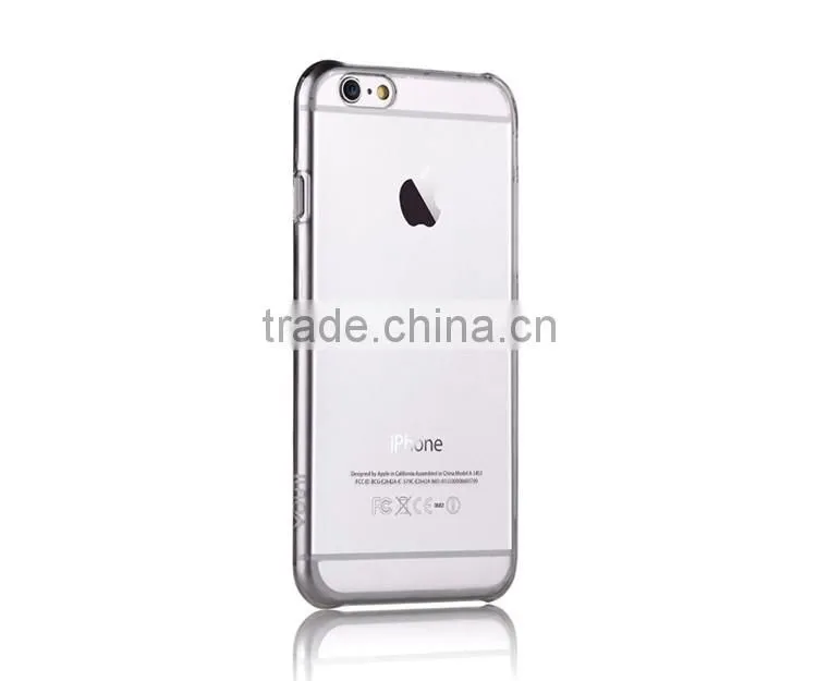 Black Flip PU Leather View Window Protector Phone Case for iPhone 6 6s 4.7 inch