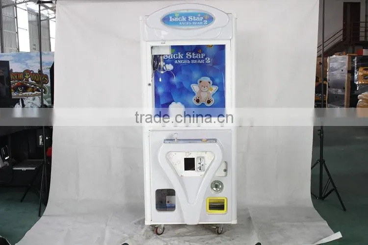LSJQ-756 Diamond graphics crane claw machine plush crane toy vending machine for sale mini crane game