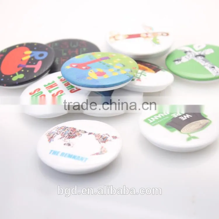 2015 custom new style round pin button badge