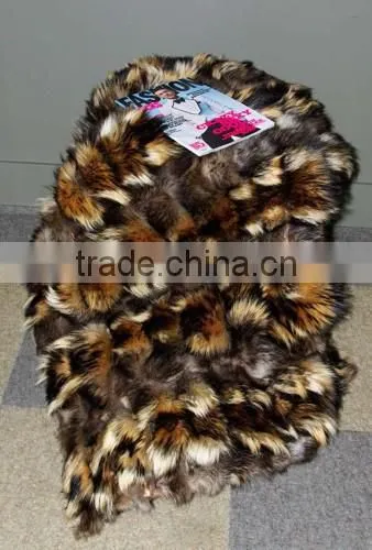 whoilesale Genuine fox fur blanket