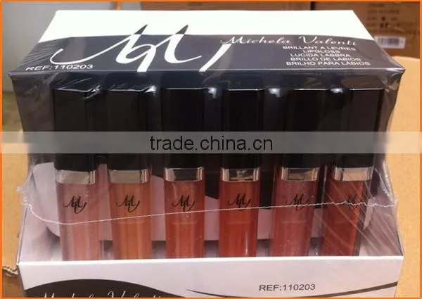 0.12Oz Red With Electroplating Pink Tube OEM Matte Lip Crayon Lipstick Shape