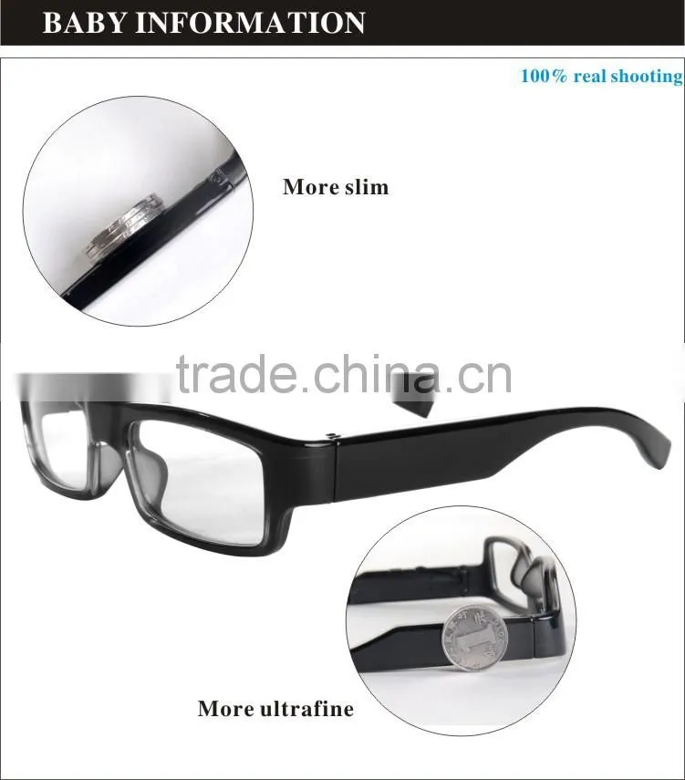 1280*720 hd 720p dvr mini sunglasses camera