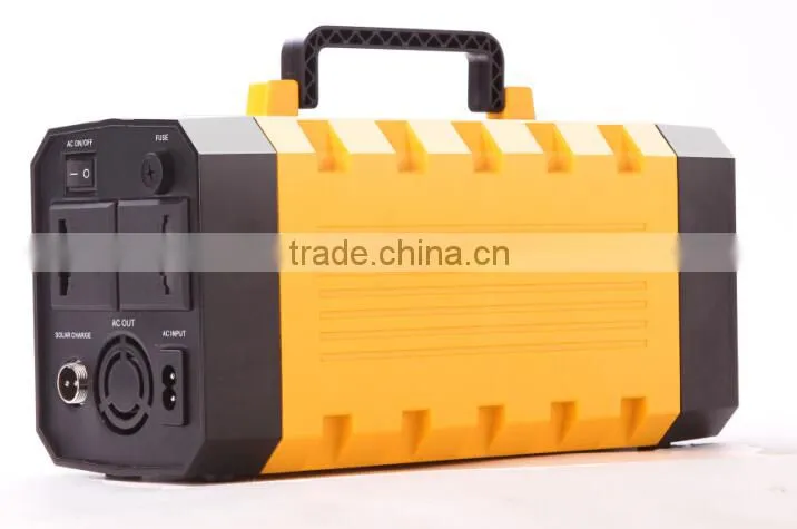 All in one solar portable inventer with solar panel and 4pcs superbright 3W led light
