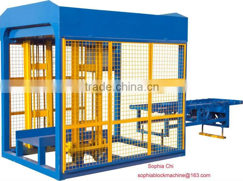 concrete kerbstone making machine QT6-15B
