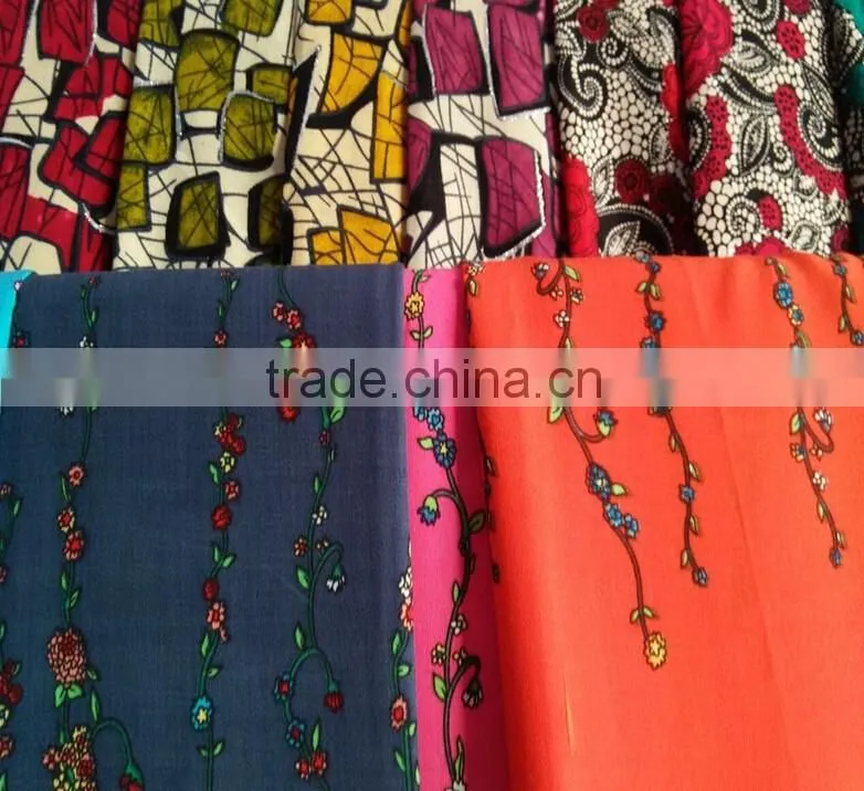 Super Quaity Customized Printed 100% Rayon Fabric
