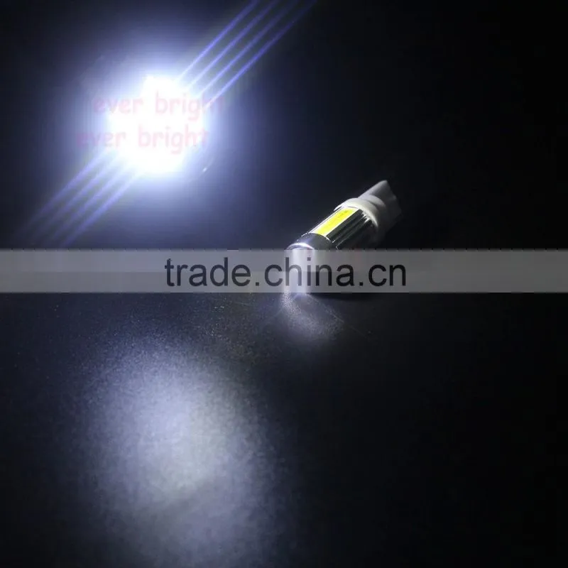 Color cool white 5 cob T10 led light bulbs 10W auto lighting led lamp 12V