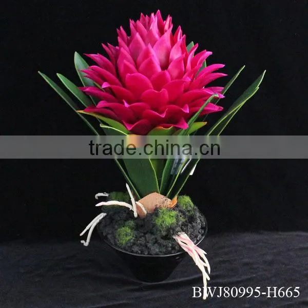 High Quality Artificial Tropical Flower,Potted Aritifical Flower