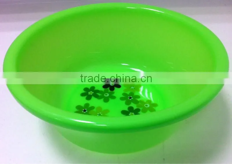 round plastic basin,plastic bowl