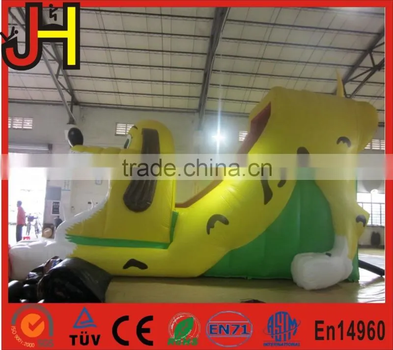 Best price dog theme inflatable slide with best quality