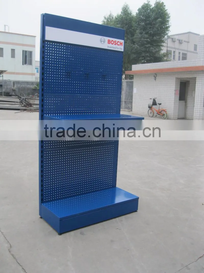 powder tools metal display rack/metal hardware display rack/drill display shelf