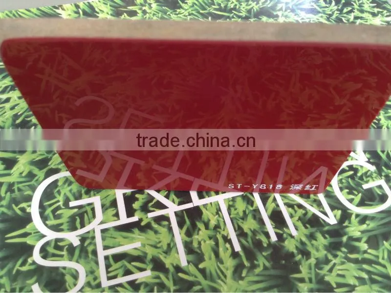 Red color LCT Board for kitchen cabinet ,furniture