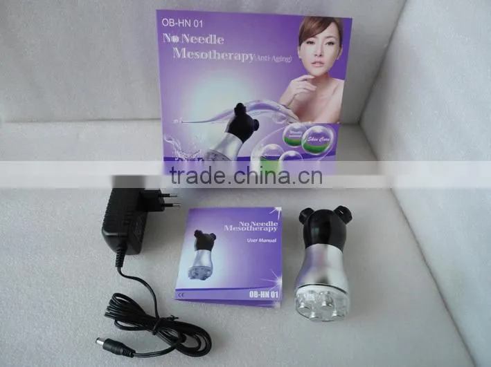 (ISO13485/CE proof) no needle facelift electroporation device home use OB-HN 01