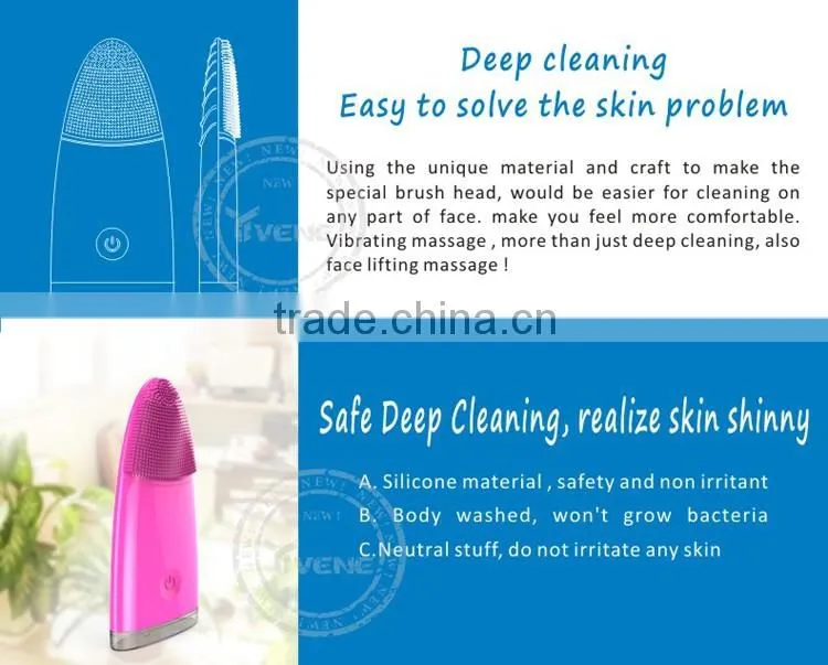 Handheld Ultrasound electric facial brush Face Lifting