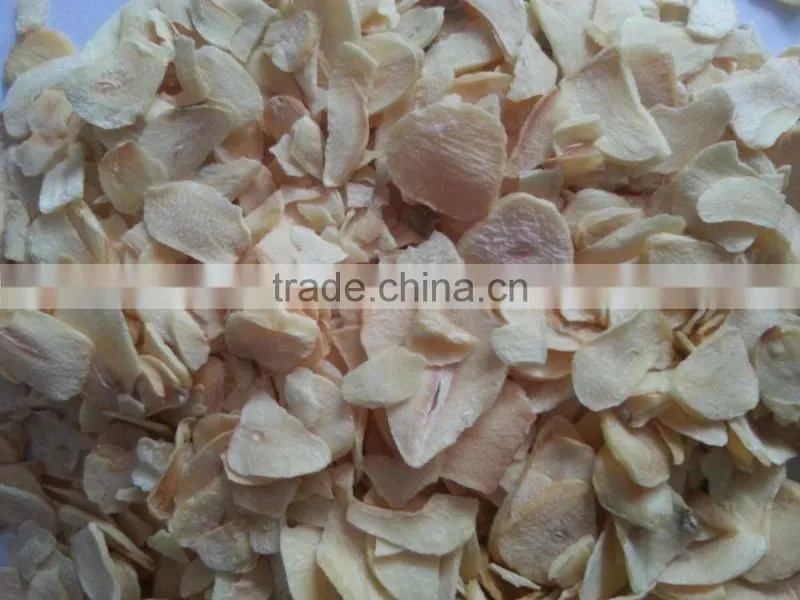 China Factory Exporter White Dry Garlic Flakes for Israel, Cyprus,Mexico, Canada Market