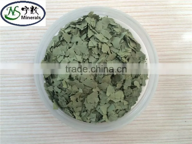 Natural Green Black Stone Chip Paint composite rock chip with Real Granite Texture