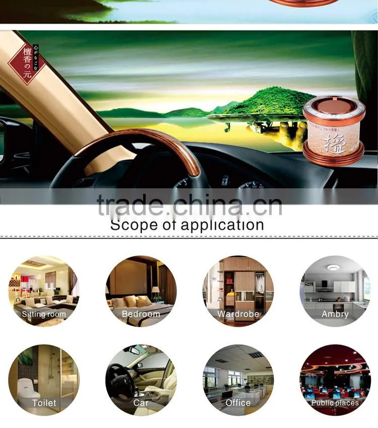Hot china products wholesale round shape air freshener