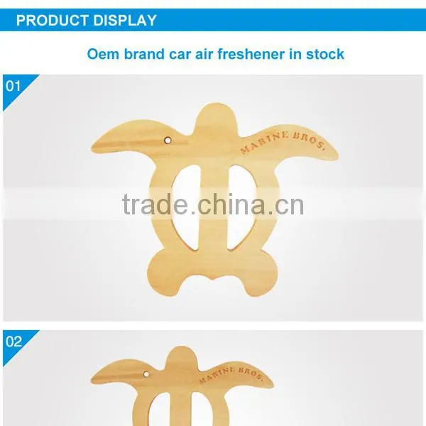 2014 simple design car air freshener wood