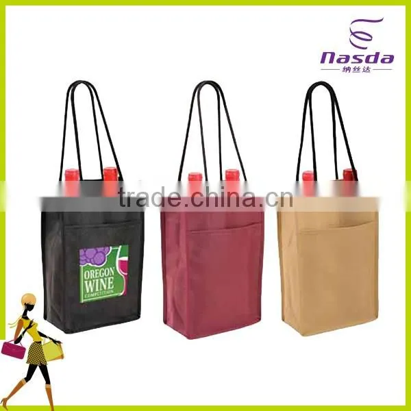 nonwoven single wine bottle bags