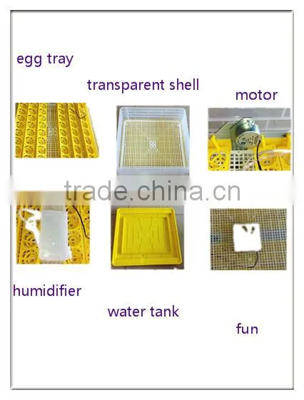 HHD EW-96 high quality chicken full automatic digital egg incubator for 96 eggs for sale 98% hatching rate