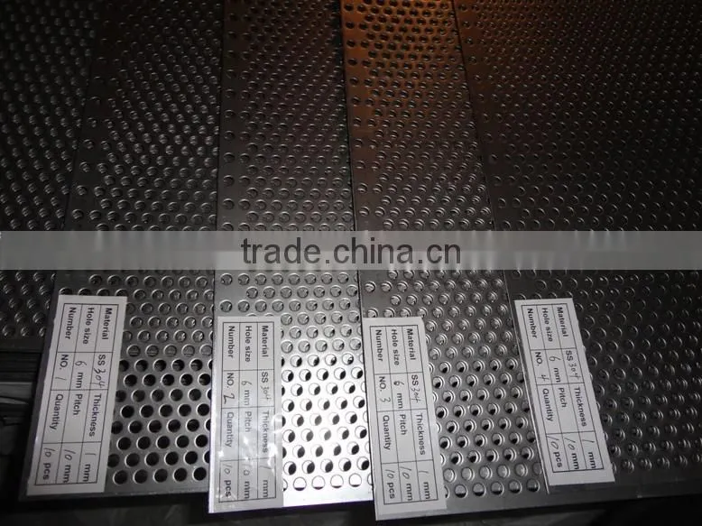 food grade stainless steel perforated metal sheet