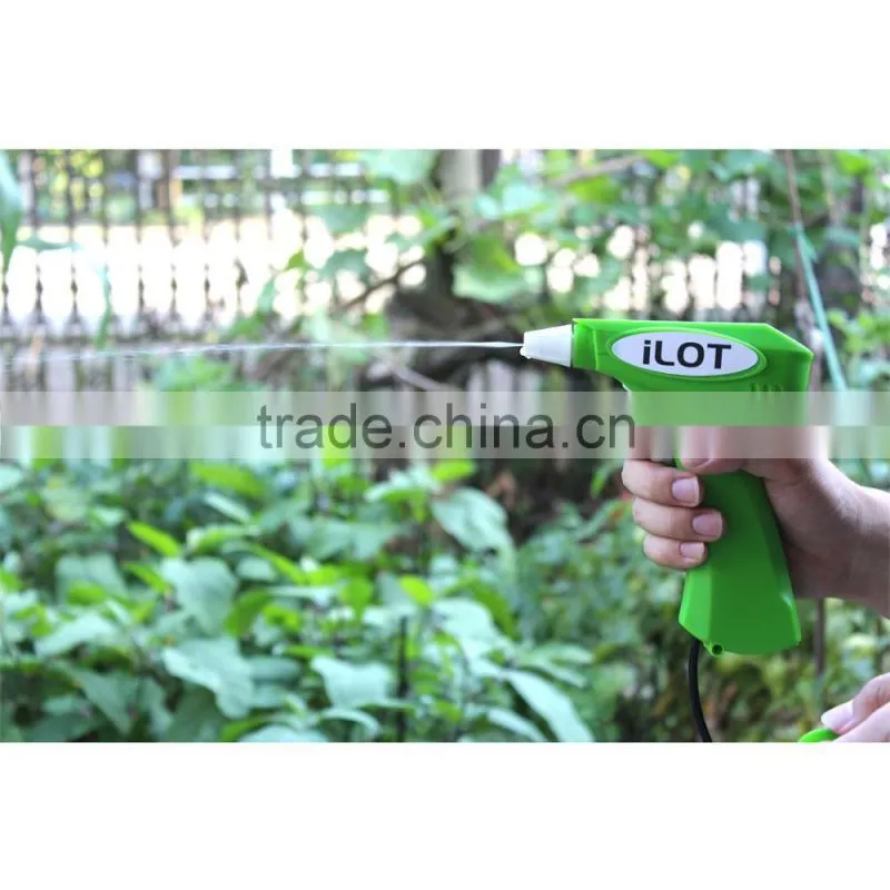 iLOT multi-fuctional battery operated detergent trigger sprayer with 1L bottle