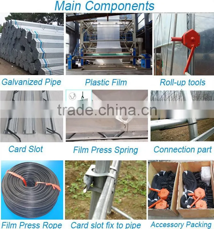 Single span farm using greenhouse tent for sale