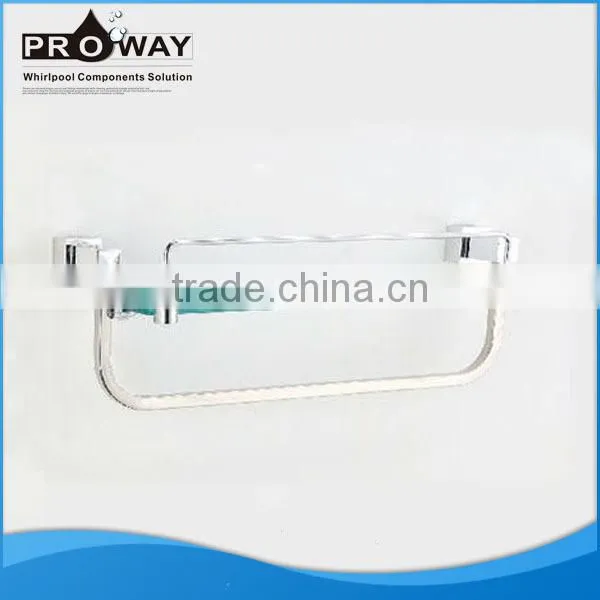 PROWAY shower room plastic chrome pulley wheels portable Silding door pulley system