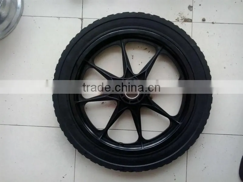 solid wheel/tool cart wheel 16 inch