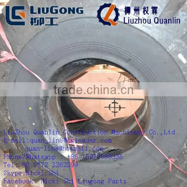Liugong Spare parts 34C0037 tire assembly tyre assembly