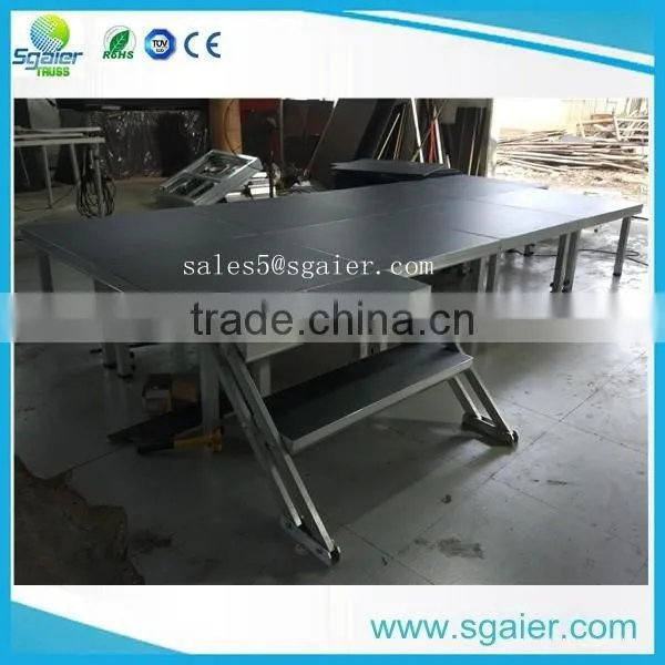 Easy assemble simple truss stage and pole dance stage