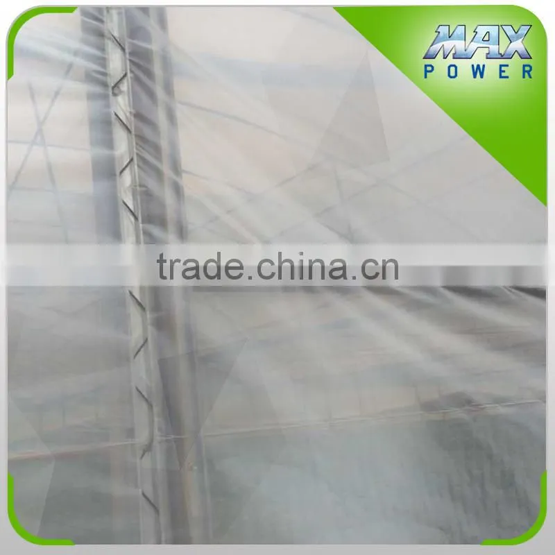 Fabric cloth locking system zigzag wire film greenhouse