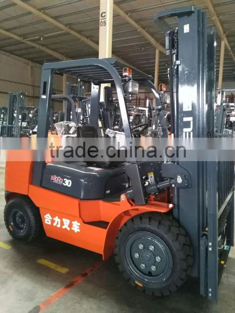 China Top1 Forklift Brand Automatic Transmission H2000 Series 3ton Heli Forklift of china