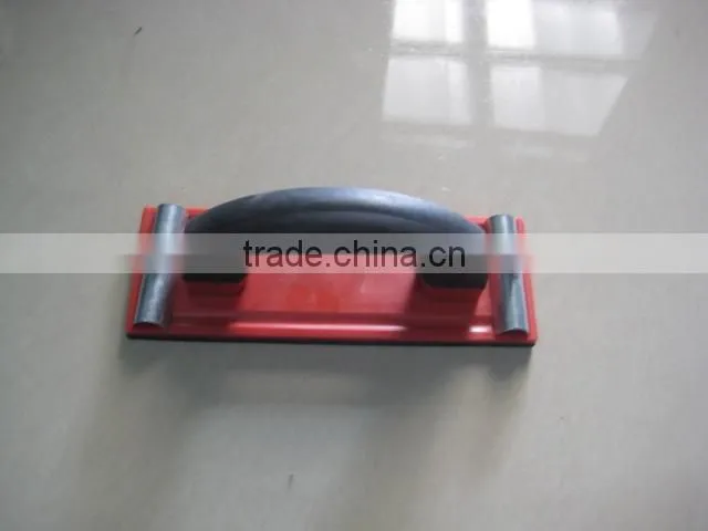 The factory direct sale Sand paper pad with custom logo and black rubber EVA