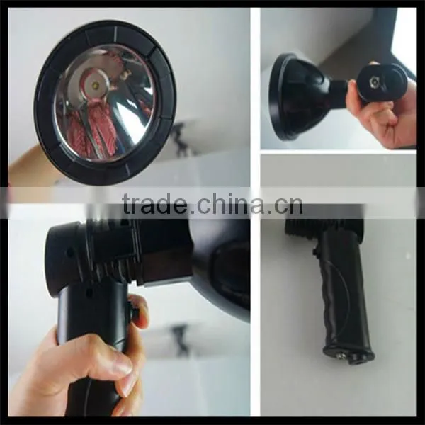 LED Rechargeable 10w cree spotlight led remote area lighting system Portable hand held search light
