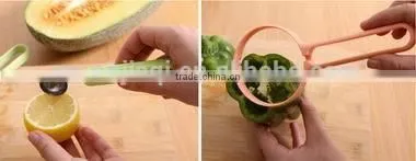 Fashion scoopers shaper fruit peel remover/kitchen peeling/fruit peeling