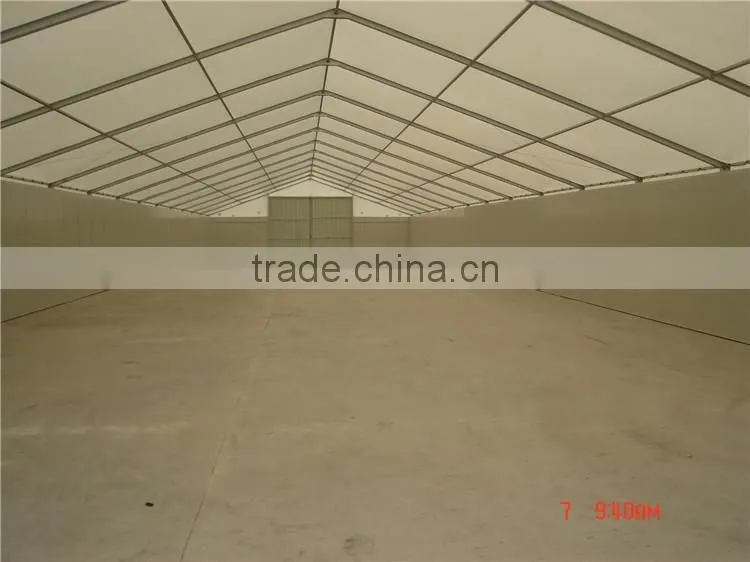 Industrial Warehouse tent with Steel plate walls for sale