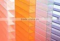 opal polycarbonate hollow sheet with 100% virgin raw materials
