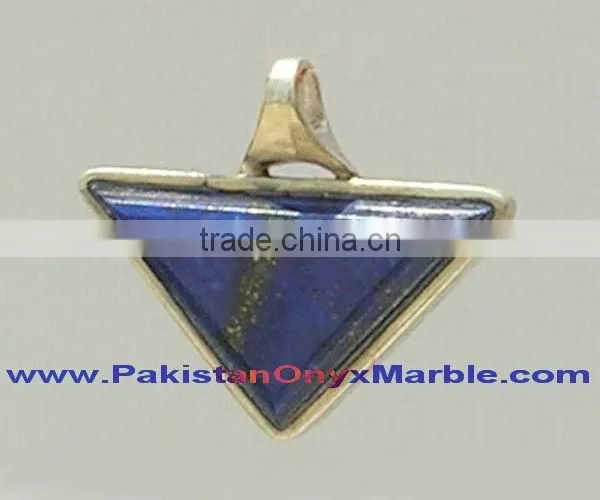STERLING SILVER PENDANTS LAPIS LAZULI JEWELRY