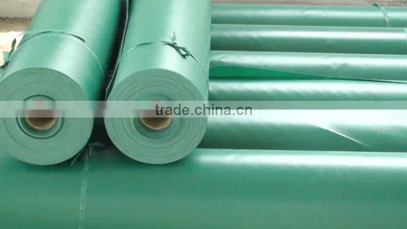 1000D 18*18 610GSM PVC Knife coated fabric or tarpaulin