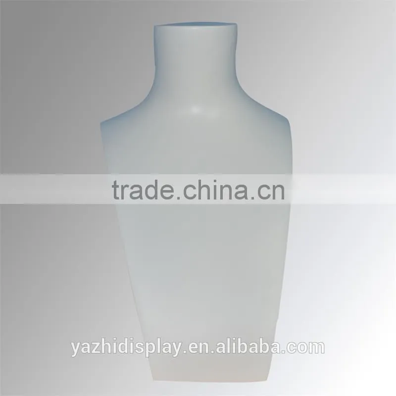 Wholesale fashion necklace display bust/stand mannequin for jewelry display