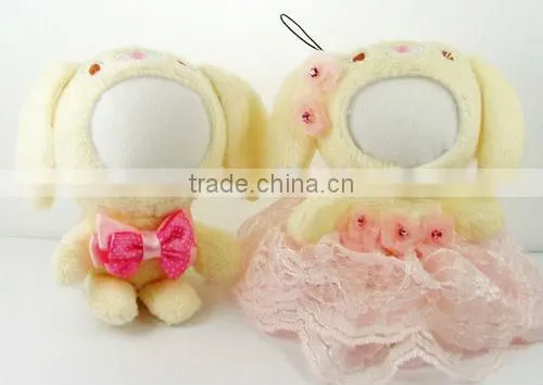 10cm Sublimation DTY 3D Couple Photo Face Doll with Wedding