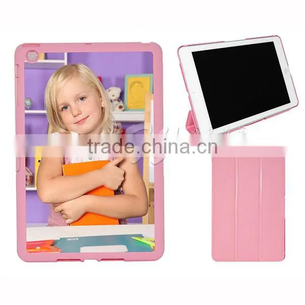 2015 New arrive fashion Sublimation Sub Magnetic Filp Case for iPad mini