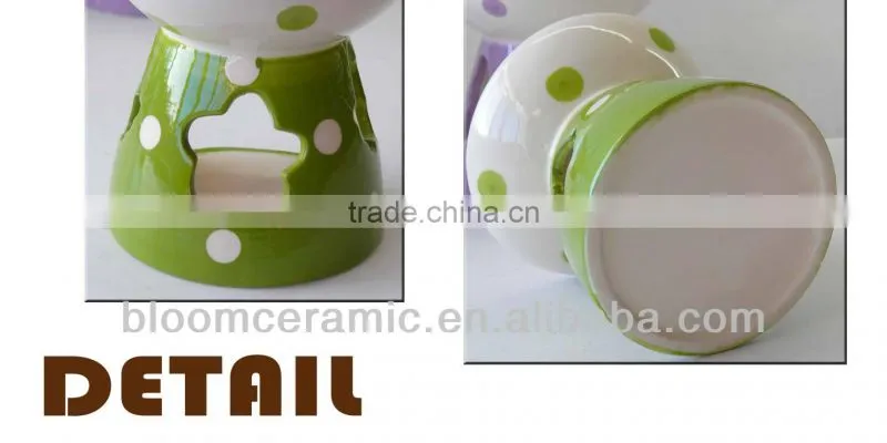 Ceramic decorative multi oil burner