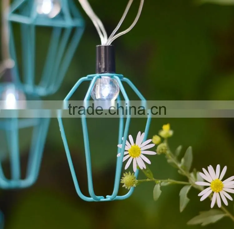 New Arrival Metal Lantern Light Chain Bulb String lights For Home Decoration Garden Bedroon