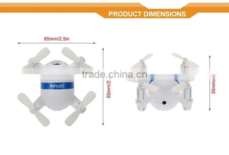 Original MJX X-Series X909T 2.4G 4CH 5.8G RC Mini FPV Drone 0.3MP Camera Nano RC Quadcopter RTF
