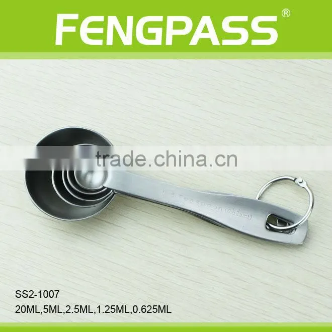 Kitchen Essential stainless steel cooking spoon(38-6-7)