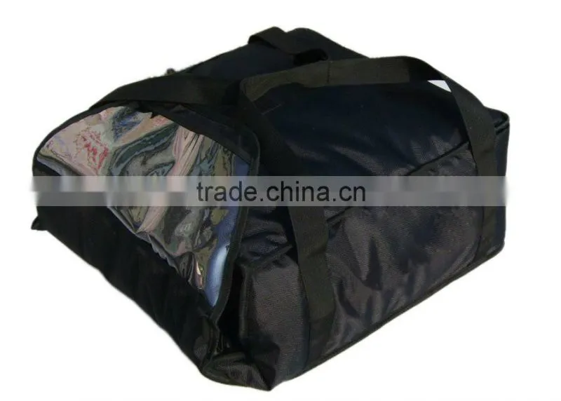 Portable Easy Clean Lining Keep Food Warm Bag / Thermal Pizza Delivery Bag