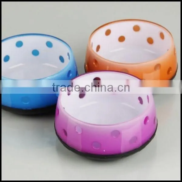 Dog Pet Cat Bowl Feeding Water Puppy Drinking Fashion Design High Quality plastic bowls,custom plastic pet bowls manufacturer
