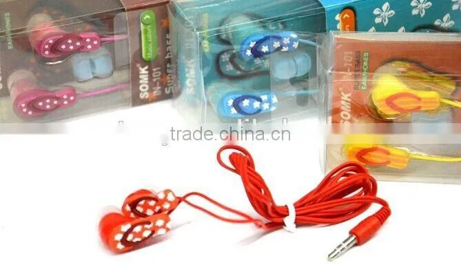 slipper stereo super bass high quailty Headphone